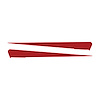 77044 Side Spear Shadow Stripe, 2014-2019 Chevy Corvette, Pair, Stingray, Gloss Red - image 1