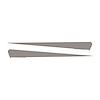 77045 Side Spear Shadow Stripe, 2014-2019 Chevy Corvette, Pair, Stingray, Gloss Silver - image 1