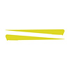 77053 Side Spear Shadow Stripe, 2014-2019 Chevy Corvette, Pair, Stingray, Matte Yellow - image 1
