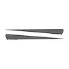 77062 Side Spear Shadow Stripe, 2014-2019 Chevy Corvette, Pair, Stingray, Gloss Metallic Pearl Black - image 1
