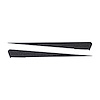 77063 Side Spear Shadow Stripe, 2014-2019 Chevy Corvette, Pair, Stingray, Gloss Carbon Flash Metallic - image 1