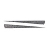 77065 Side Spear Shadow Stripe, 2014-2019 Chevy Corvette, Pair, Stingray, Black Faux Leather - image 1