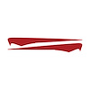 77069 Side Spear Shadow Stripe, 2014-2019 Chevy Corvette, Pair, Z06, Gloss Red - image 1