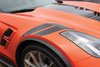 77087 Fender Accent Stripes, 2014-2019 Chevy Corvette, 17 GS Style, Gloss Black, Passenger Side Only - image 2