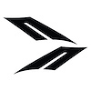 77088 Fender Accent Stripes, 2014-2019 Chevy Corvette, 2017 Grand Sport Style, Gloss Black, Both Sides - image 1