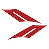 77111 Fender Accent Stripes, 2014-2019 Chevy Corvette, 2017 Grand Sport Style, Matte Red, Both Sides - image 1