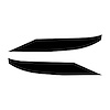 77168 Front Grille Enhancement Overlay Decal Set, 2014-2019 Chevy Corvette, Gloss Black - image 1