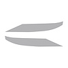 77172 Front Grille Enhancement Overlay Decal Set, 2014-2019 Chevy Corvette, Gloss Gray - image 1
