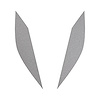 77209 Headlight Eyelid Decals, 2014-2019 Chevy Corvette, Pair, Matte Metallic Pearl Gray - image 1