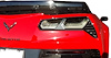 77482 Rear Tail Light Blackout Kit, 2014-2019 Chevy Corvette, Acrylic (4Pc), W/Acrylic Blackouts - image 1