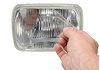 77486 Headlight & Signal Cover Protection Kit, 1991-1996 Chevy Corvette, Clear - image 1
