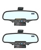 77489 Mirror Air Bag Light Overlay Decal, 2005-2013 Chevy Corvette, Matte Black - image 1