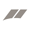 77608 G.S. Style Fender Stripes, 1997-2004 Chevy Corvette, Gloss Silver Passenger Side Only - image 1