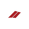 77808 G.S. Fender Stripes, 1984-1996 Chevy Corvette, Matte Red Right (Passenger) - image 1