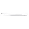 77942 Hood Stripes Decal, 2005-2013 Chevy Corvette, LS2 Black Brushed Steel - image 1