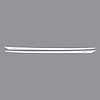 77957 Hood Stripes Decal, 2005-2013 Chevy Corvette, LS7 Gloss White - image 1