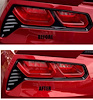 78040 Vinyl Tail Light Bar Mod, 2014-2019 Chevy Corvette, Gloss White - image 1