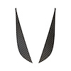 78058 Fang Overlay, 2014-2019 Chevy Corvette, 2Pc, Black Carbon Fiber - image 1