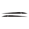 78365 Side Door Stripes, 2014-2019 Chevy Corvette, Pair Matte Black - image 1