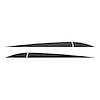 78370 Side Door Stripes, 2014-2019 Chevy Corvette, Pair Black Suede - image 1