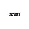 78577 Z51 Steering Wheel Decal, 2014-2019 Chevy Corvette, Gloss Black Z Matte Black 51 - image 1