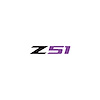 78583 Z51 Steering Wheel Decal, 2014-2019 Chevy Corvette, Gloss Black Z Matte Purple 51 - image 1