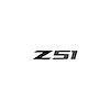 78584 Z51 Steering Wheel Decal, 2014-2019 Chevy Corvette, Gloss Black Z Black Carbon Fiber 51 - image 1