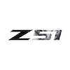 78648 Z51 Rear Bumper Decal, 2014-2019 Chevy Corvette, Single Gloss Black Z Veined Marble 51 - image 1