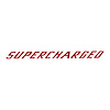 78675 Clear Center Wicker Bill Decal, 2015-2019 Chevy Corvette, Gloss Red Supercharged Text - image 1