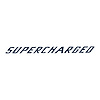 78678 Clear Center Wicker Bill Decal, 2015-2019 Chevy Corvette, Gloss Blue Supercharged Text - image 1