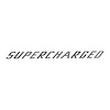 78687 Clear Center Wicker Bill Decal, 2015-2019 Chevy Corvette, Brushed Aluminum Supercharged Text - image 1