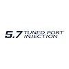 78699 Tuned Port Injection Decal, 1985-1991 Chevy Corvette, Gloss Blue - image 1