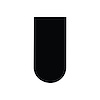 78775 Auto Shift Knob Cap Overlay Decal, 2006-2013 Chevy Corvette, Gloss Black - image 1