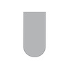 78779 Auto Shift Knob Cap Overlay Decal, 2006-2013 Chevy Corvette, Gloss Gray - image 1