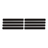 78853 Side Vent Louver Decals, 1991-1994 Chevy Corvette, 8 Pieces Matte Black - image 1