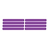 78855 Side Vent Louver Decals, 1991-1994 Chevy Corvette, 8 Pieces Matte Purple - image 1
