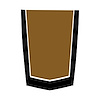 78871 2-Tone Stinger Stripe, 2014-2019 Chevy Corvette, Gloss Black Gloss Metallic Gold - image 1