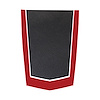 78874 2-Tone Stinger Stripe, 2014-2019 Chevy Corvette, Gloss Red Gloss Carbon Flash - image 1