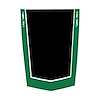 78881 2-Tone Stinger Stripe, 2014-2019 Chevy Corvette, Gloss Green Gloss Black W/ Z51 - image 1