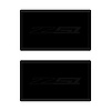 78889 Airbag Warning Cover, 2014-2019 Chevy Corvette, Pair Gloss Black Gloss Black Z51 - image 1