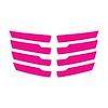 79091 Hood Vent Blade Overlay Decals, 2014-2019 Chevy Corvette, Gloss Pink Z06 - image 1