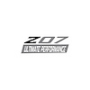 79265 Spoiler Z07 Med, 2005-2019 Chevy Corvette, Decal, Gloss Black Z Matte Gray 07 W/ Ult. Perf Script - image 1