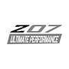 79267 Spoiler Z07 Large Decal, 2005-2019 Chevy Corvette, Gloss Black Z Matte Gray 07 W/ Ult, Perf Script - image 1