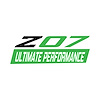 79268 Spoiler Z07 Large Decal, 2005-2019 Chevy Corvette, Gloss Black Z Matte Lime Green 07 W/ Ult, Perf Script - image 1