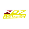 79285 Spoiler Z07 Large Decal, 2005-2019 Chevy Corvette, Gloss Red Z Gloss Yellow 07 W/ Ult, Perf Script - image 1
