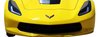 79339 Hydro Carbon Acrylic Headlight Eyelid Covers, 2014-2019 Chevy Corvette, Pair Gloss Clear Finish - image 2