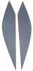 79339 Hydro Carbon Acrylic Headlight Eyelid Covers, 2014-2019 Chevy Corvette, Pair Gloss Clear Finish - image 3