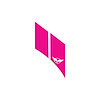 79382 G.S. Hash Marks W/ Cutout Driver Gloss Pink C5, 1997-2004 Chevy Corvette, Crossed Flags - image 1