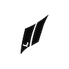 79485 G.S. Hash Marks W/ Cutout Psngr Matte Black C7, 2014-2019 Chevy Corvette, Crossed Flags - image 1