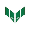79570 G.S. Hash Marks W/ Cutout Both Gloss Green C5, 1997-2004 Chevy Corvette, Crossed Flags - image 1